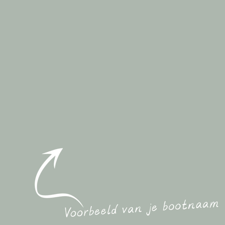 Achtergrond afbeelding voor de bootnaam