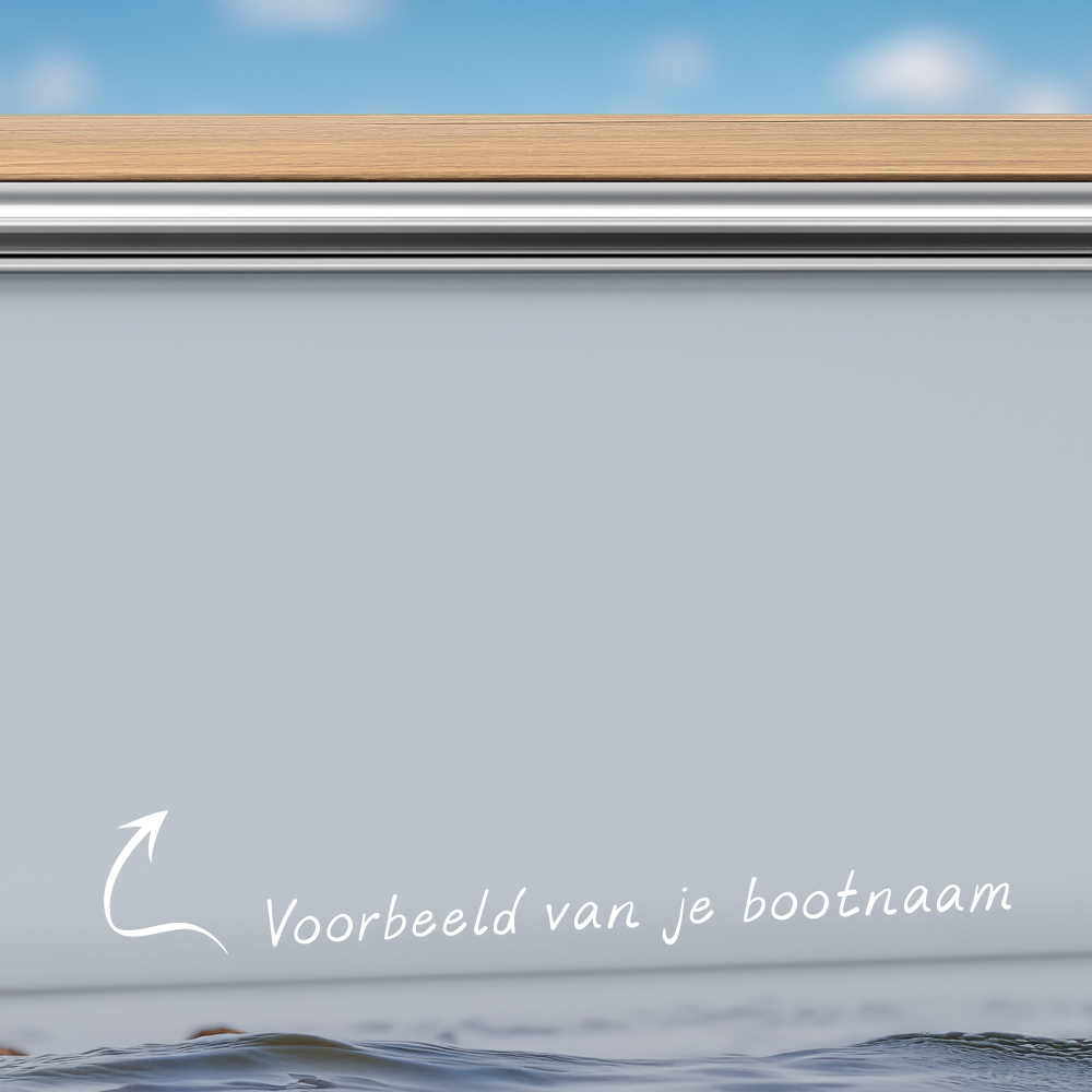 bootnaam-voorbeeld-basis-foto Achtergrond voor de bootstickers