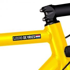 Fiets Sticker type Sjoerd